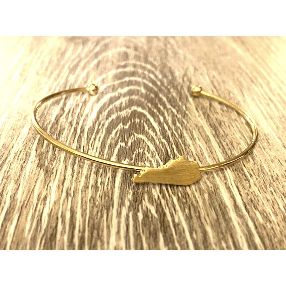 Kentucky Gold Cuff Bracelet